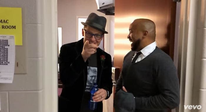 TobyMac Gets Caught Wearing a Cheesehead Backstage