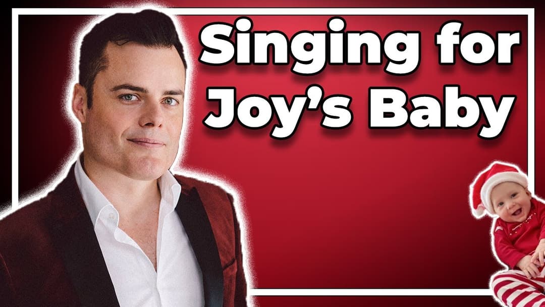 Marc Martel Rewrites a Christmas Classic For Joy's Baby