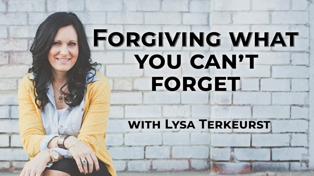 How Do You Forgive What You Can't Forget?