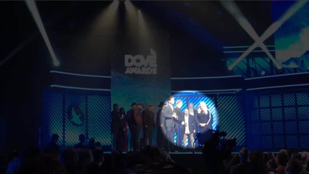 Wally Takes Over the Dove Awards....Literally