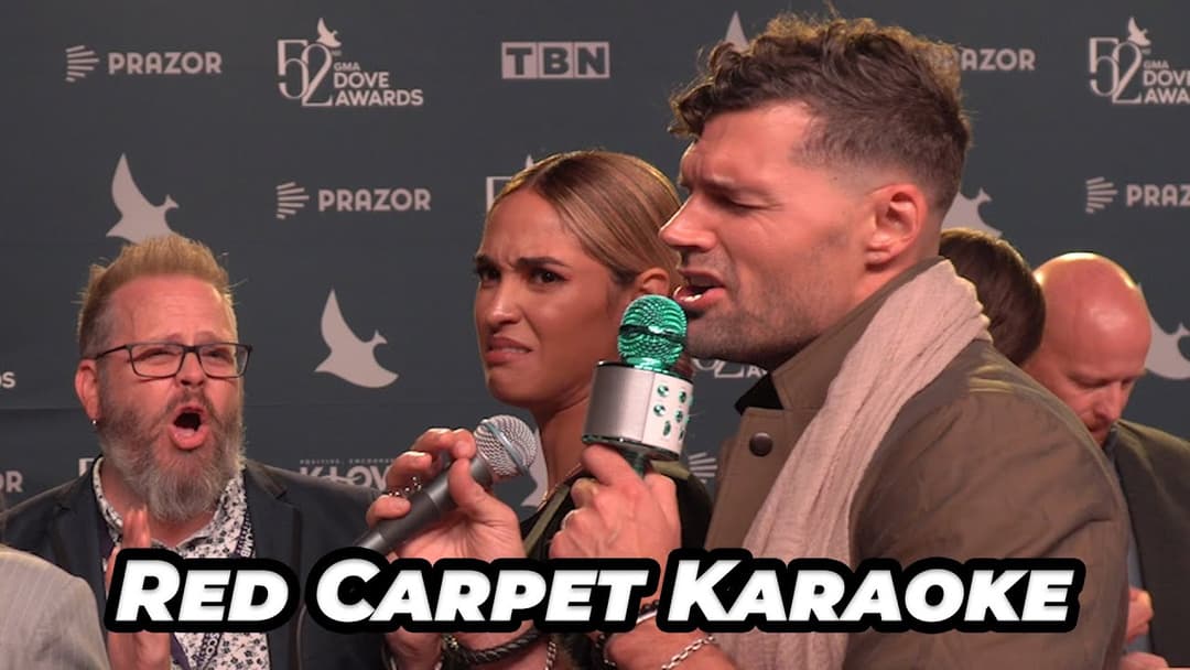 Red Carpet Karaoke at the Dove Awards