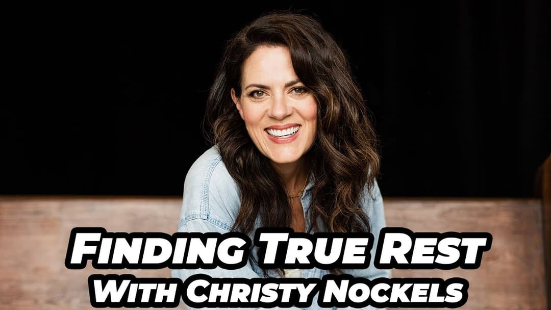 Christy Nockels  on Living Life with God Not Just for God