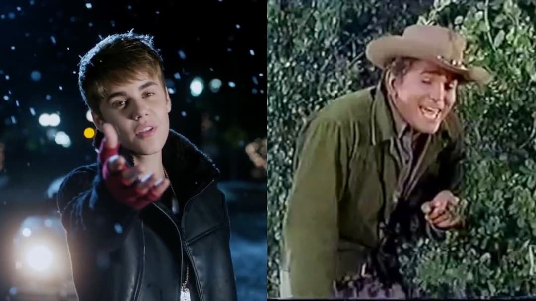 Betty's Hilarious Bieber-Bonanza Mistletoe Mashup