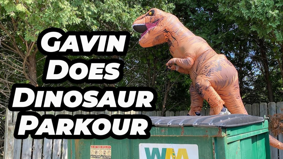 Dinosaur Parkour