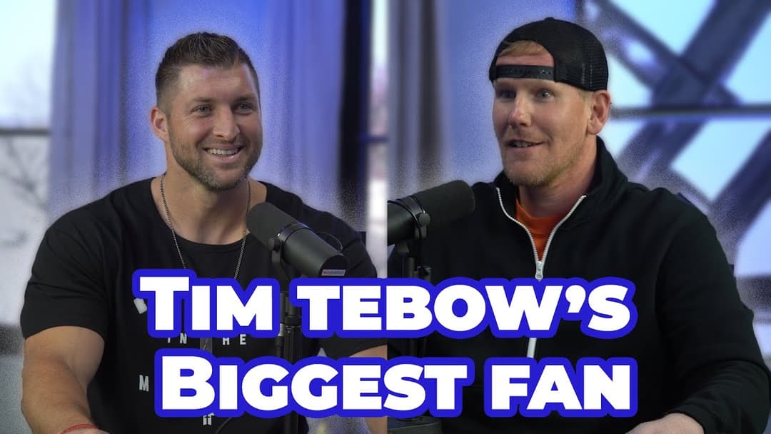 Tim Tebow Gets a Little Freaked Out!