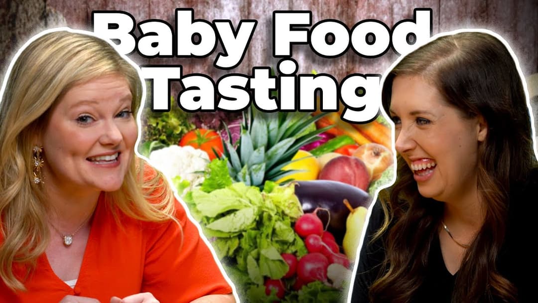 Francesca Battistelli Teaches Joy Which Baby Foods Are Nasty!